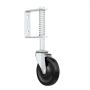 Shepherd Hardware 9785 9785E Spring Loaded Gate Caster, 4-Inch, Black
