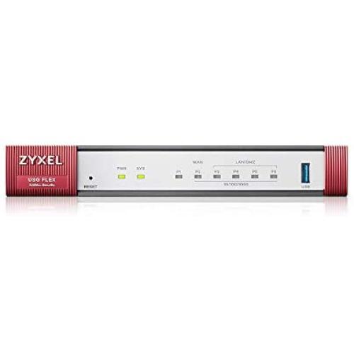 Zyxel USG Flex 100 (USG40 v2), UTM Firewall Hardware Only, Recommended up to 25 Users, Limited Liability [USGFLEX100]