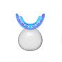 Inductive Charging Tooth whitening System Teeth Bleaching Light-Accelerated BleachingTrays Kit with 16 Powerful Red/Blue LED Lights (White)