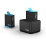 Dual Battery Charger + Battery (HERO9 Black) - Official GoPro Accessory (ADDBD-001)