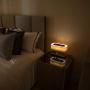 SATUOSI Bedside Lamp with Wireless Charger and Bluetooth Speaker, Stepless Dimming
