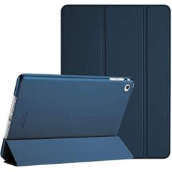 ProCase Smart Case for iPad Air 2 (2014 Release), Ultra Slim Lightweight Stand Protective Case Shell with Translucent Frosted Back Cover for Apple iPad Air 2 (A1566 A1567) -Navy