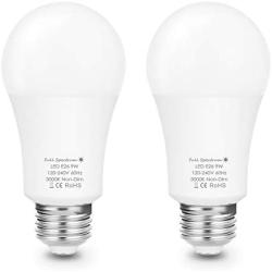 Emeritpro Full Spectrum Light Bulb 9W(80W Equivalent), LED A19 Grow Light Bulb for Plants, Soft White 3000K, E26 Base, Near-Perfect Sunlike Spectrum Supports Circadian Rhythm, 800lm, 2 Pack