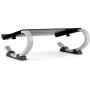 Allsop Redmond Adjustable Laptop Stand, Vented Curved Sturdy Metal Ergonomic Riser