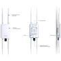 EnGenius Technologies ENH1350EXT Wi-Fi 5 AC1300 2x2 Dual-Band Outdoor Long Range Access Point Features IP67 Rated, MU-MIMO, PoE Injector Included, Beamforming, Fast Roaming (Mounting Kit Included)