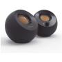 Creative Pebble 2.0 USB-Powered Desktop Speakers with Far-Field Drivers and Passive Radiators for Pcs and Laptops (Black)
