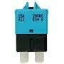 LENKRAD 5pcs 15A Circuit Breaker Blade Fuse Manual Reset RV Marine ATS Fuse 12V-28V DC (Blue)