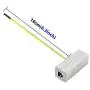 CERRXIAN RJ45 Ethernet Network Surge Protector Outdoor Arrester Protection Device for POE Switch Camera SPD Protection Suppressor