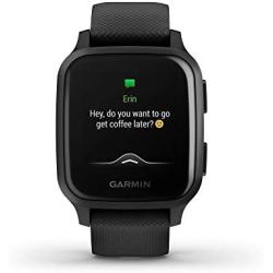 Garmin Venu Sq Music, GPS Smartwatch with Bright Touchscreen Display, Features Music and Up to 6 Days of Battery Life, Slate