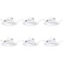 AmazonCommercial 120 Watt Equivalent, 5/6-Inch Recessed Downlight, Dimmable, Round LED Light Bulb | Warm White, 6-Pack