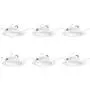 AmazonCommercial 120 Watt Equivalent, 5/6-Inch Recessed Downlight, Dimmable, Round LED Light Bulb | Warm White, 6-Pack