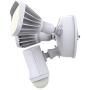 Swann Floodlight Security Camera w/Dimmable Motion Lighting, 2 Way Talk, WiFi Surveillance 1080p HD, Indoor/Outdoor Color Night Vision, True Detect Heat Sensing, Alexa/Google, White, SWWHD-FLOCAMW