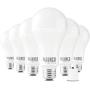Sunco Lighting 6 Pack Rechargeable Emergency Bulb, A21, 11W, 5000K Daylight, E26, Battery Powered LED Bulb, 4 Hours Backup, Portable Camping Light - UL
