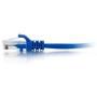 C2G 23828 Cat5e Cable - Snagless Unshielded Ethernet Network Patch Cable, Blue (1 Foot, 0.30 Meters)