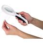 GemOro iView LED Magnifier with Built-In Light, White