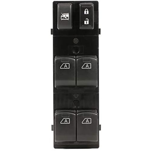 LSAILON Master Power Window Switch Front Driver Side fits for 2011-2012 Infiniti G25 2007-2008 Infiniti G35 Replace for the Factory OE25401JK42E