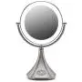 iHome All-in-One, 7X Magnify, 9'' 2-Sided LED Bluetooth Audio, Phone Charging Makeup Mirror, Bright LED Light Up Mirror, Natural Light, Double-Sided Vanity Mirror, Hands-Free Speakerphone