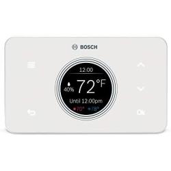 Bosch Thermotechnology BCC50 Wi-Fi Thermostat-Works with Alexa and Google Assistant, All-in-One, Touch Screen, Safety Control, Smart Home, White