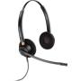 Plantronics HW520 Headset Bundle Mono Noise-Canceling and Inteli Cord, Compatible with Yealink, Polycom, Mitel, Cisco, Nortel, Shoretel Phones (HW520 Stereo Headset Bundle)