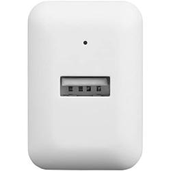 Amazon Basics One-Port USB Wall Charger for Phone, iPad, and Tablet, 12W - White