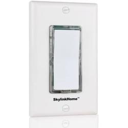 SkylinkHome TB-318 Wireless Stick-on or Wall Mounted Battery Operated Anywhere Wall Light Switch Remote Transmitter