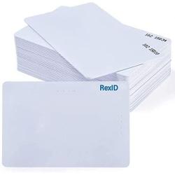 Default Programmed RexID H10301 PVC ISO Proximity Card for Access Control System. Comparable to Standard 26 bit Format for Add-On & Replacement on Current System (100 Pack, White)