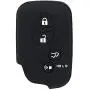 2Pcs XUHANG Sillicone key fob Skin key Cover Keyless Entry Remote Case Protector Shell for Lexus GS430 GS300 IS350 IS250 LS460 GS450h GS350 ES350 LS600h LX570 RX450h RX350 HS250h black blue 2Pcs XUHANG Sillicone key fob Skin key Cover Keyless Entry Remote Case Protector Shell for Lexus GS430 GS300 IS350 IS250 LS460 GS450h GS350 ES350 LS600h LX570 RX450h RX350 HS250h black blue