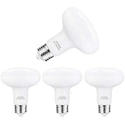 LED Bulb R30 or BR30 , 12W (100W Equivalent), 1260 Lumens, Upgrade for 100W Bulb, 4000K Natural White Color, for Recessed Can Use, Wide Indoor Flood Lights, Dimmable, (Pack of 4)