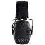 AXIL TRACKR All Purpose Earmuffs | True Noise Isolation, Sweat & Water Resistant with Built-in 2-Directional Microphone, Used for Tactical, Auto Racing, Shooting, Hunting, Industrial, Construction