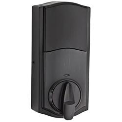 Kwikset 99140-008 SmartCode 914 Keypad Keyless Entry Zigbee Smart Lock Connected Deadbolt Door Lock Featuring SmartKey Security in Venetian Bronze