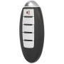 OCPTY 1 PCS Uncut Keyless Entry Remote Control Key Fob Transmitter Replacement for 19 for Nissan Rogue S180144110 KR5S180144106 7812D-S108106 285E3-6FL7B 5 Buttons