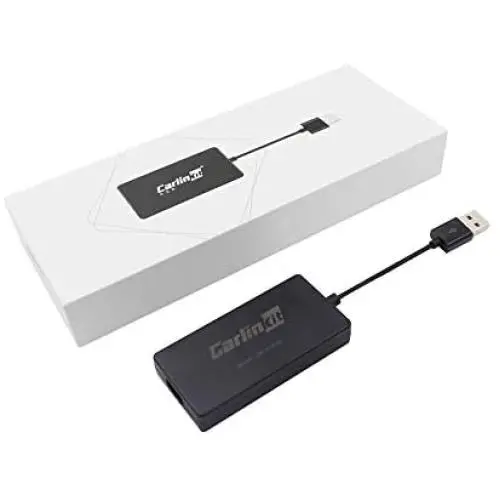 CarlinKit 2.0 Wireless CarPlay Adapter Fit for Factory CarPlay Cars, Compatible with aftermarket Pioneer Radio with Built-in CarPlay, Convert Wired to Wireless Carplay, Online Upgrade Adapter