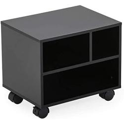 FITUEYES Mobile Under Desk Printer Machine Stand Work Cart with Wheels PS304003WB