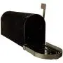 Gibraltar Mailboxes BM16BSN1 Brunswick Rural Mailbox, Large, Black and Satin Nickel