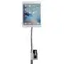 CTA Digital: Heavy-Duty Height-Adjustable Rotating Tablet Stand with Gooseneck, Locking Wheels, Fits 10.2-Inch (7th & 8th Gen.), iPad Air 3, 12.9-Inch iPad Pro & More, Silver, Universal (PAD-HFS) CTA Digital: Heavy-Duty Height-Adjustable Rotating Tablet Stand with Gooseneck, Locking Wheels, Fits 10.2-Inch (7th & 8th Gen.), iPad Air 3, 12.9-Inch iPad Pro & More, Silver, Universal (PAD-HFS)