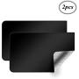 ZATOOTO Car Side Window Sun Shades - 2 Pcs Rear Magnetic Privacy Sunshades Black Silver Windshield Curtain for Baby Kids