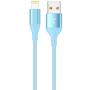 Lightning Cable 4Pack(6/6/6/6ft) 4Colors iPhone Charger MFi Certified Nylon Braided Long Fast USB Cord Compatible for iPhone11 11Pro MAX Xs XR X 8 7 6S 6 Plus SE 5S 5C(Green Purple Pink Blue)