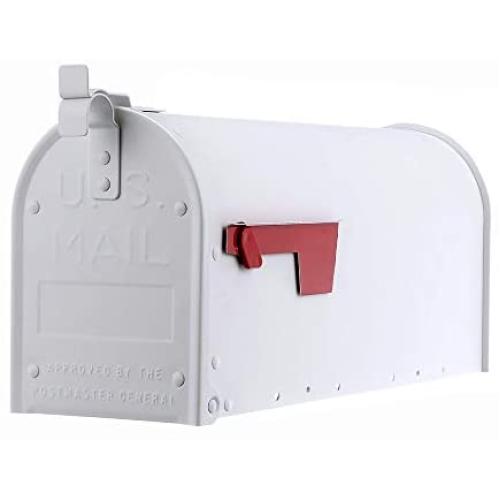 Gibraltar Mailboxes ADM11W01 Admiral Mailbox, Medium, Textured White