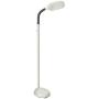 Floor Lamp, SHINE HAI Dimmable LED Reading Lamp 2500 Lumens, Natural Daylight Craft Light Full Spectrum, Sunlight Standing Lights with Adjustable Gooseneck for Sewing Living Room Bedroom Office, Grey