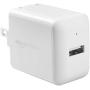 Amazon Basics One-Port USB Wall Charger for Phone, iPad, and Tablet, 12W - White