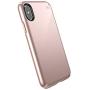 Speck Products Presidio Metallic iPhone Xs/iPhone X Case, Rose Gold Metallic/Dahlia Peach