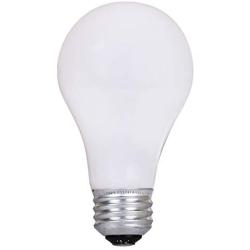 SYLVANIA Halogen Lamp Double Life / Dimmable Light Bulb A19 / Energy-Saving Replacement for 60W Incandescent / Medium Base E26 / 43 Watt / 2750K – Soft White, 4 Pack