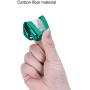 ELOHEI for Toyota Key Fob Cover Premium Soft TPU 360 Degree Protection Key Case Compatible with 2018 2019 2020 Toyota Camry RAV4 Avalon C-HR Prius Corolla Smart Key (Green)