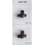 (3 Pack) COMPUMATIC Compatible/Replacement Calculator Ink Roller Black/Red IR-40T for Sharp EL-1750V, EL-1801V and More