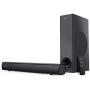 Creative Stage 2.1 Channel Under-Monitor Soundbar with Subwoofer for TV, Computers, and Ultrawide Monitors, Bluetooth/Optical Input/TV ARC/AUX-in, Remote Control and Wall Mounting Kit