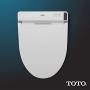TOTO SW2044#01 C200 Electronic Bidet Toilet Cleansing Water, Heated Seat, Deodorizer, Warm Air Dryer, and PREMIST, Elongated, Cotton White