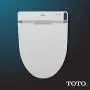 TOTO SW2044#01 C200 Electronic Bidet Toilet Cleansing Water, Heated Seat, Deodorizer, Warm Air Dryer, and PREMIST, Elongated, Cotton White