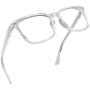 LifeArt Blue Light Blocking Glasses, Anti Eyestrain, Computer Reading Glasses, Gaming Glasses, TV Glasses for Women Men, Anti UV, Anti Glare (Clear, 2.75 Magnification)