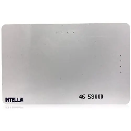 25 INTELLid 26 Bit CR80 Blank Printable Proximity Access Control Cards