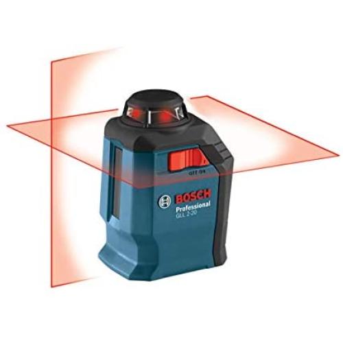 Bosch 360-Degree Self-Leveling Cross-Line Laser GLL 2-20
